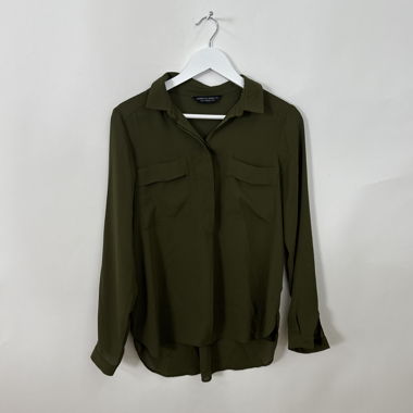 Dorothy Perkins Bluse in Olive