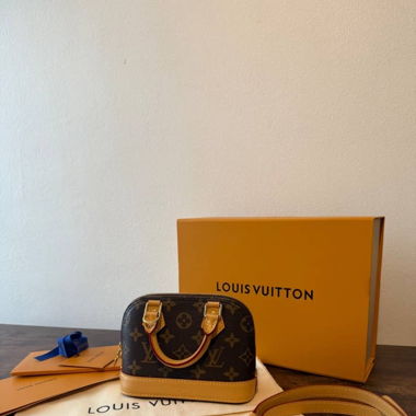 Louis Vuitton Nano Alma Monogram Canvas