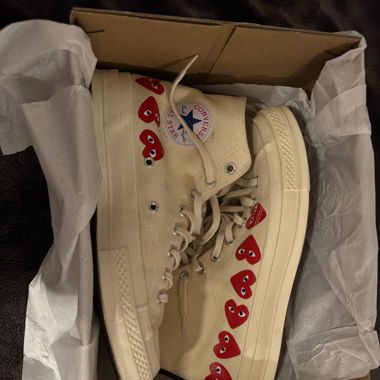 Converse Multi heart Chuck Taylor High X CDG 