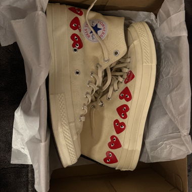Converse Multi heart Chuck Taylor High X CDG 