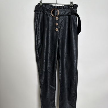 Pantaloni in ecopelle Boohoo