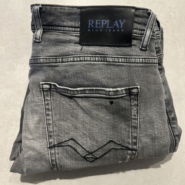 Jeans Replay grigi, taglia 32