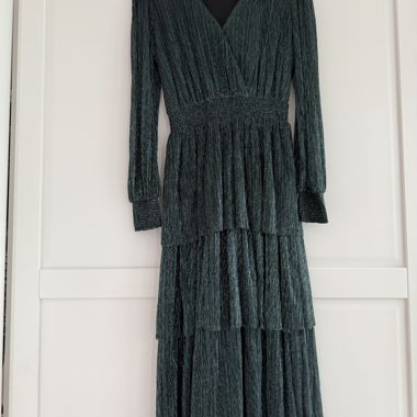 Robe magique, légère et verte