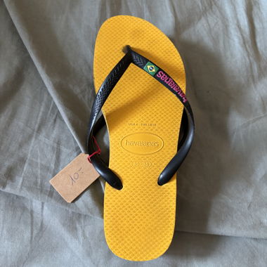 Ciabatte Havaianas giallo/nero