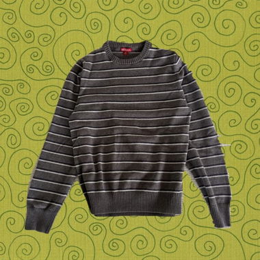 Merona striped knit sweater