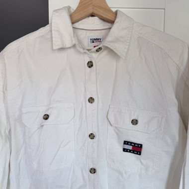 Chemise Tommy Jeans blanche