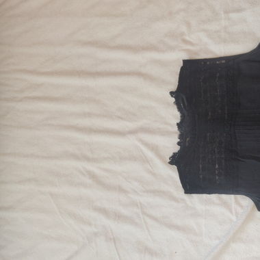 Filigrane schwarze Bluse von H&M