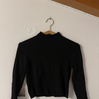 Maglioncino crop in cotone