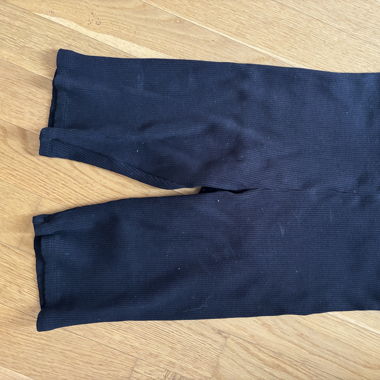 schwarze Leggings