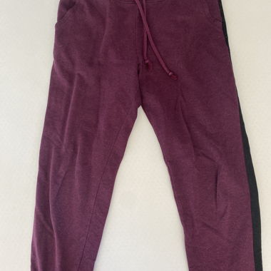 Pantaloni da jogging bordeaux