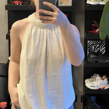 Vero Moda Sleeveless Beaded Top