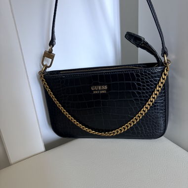 Sac bandoulière GUESS noir