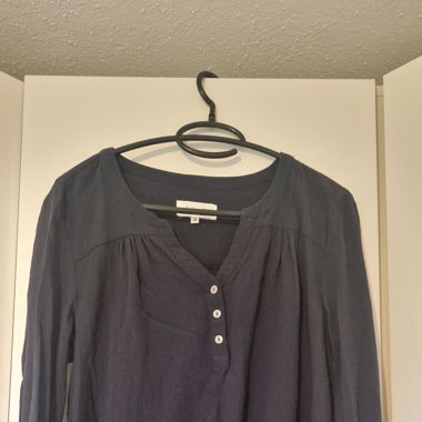 Leichte Bluse, blau