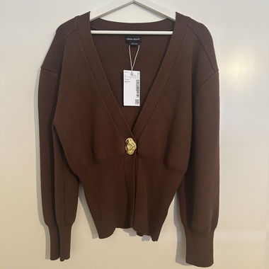 Urban Revivo brown cardigan
