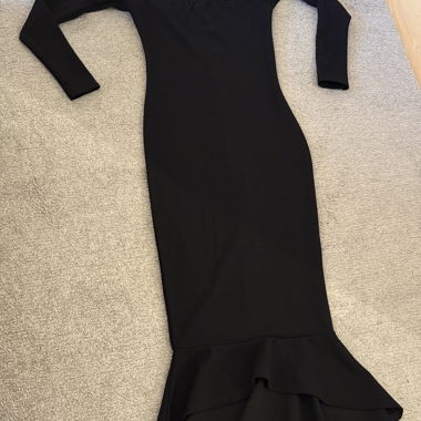Black Long-Sleeve Dress