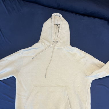 Sweat à capuche beige
