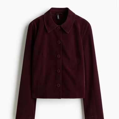 Kurze figurbetonte Jacke