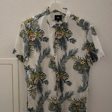 Camicia hawaiana a maniche corte