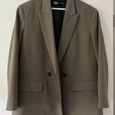 ZARA taupe blazer