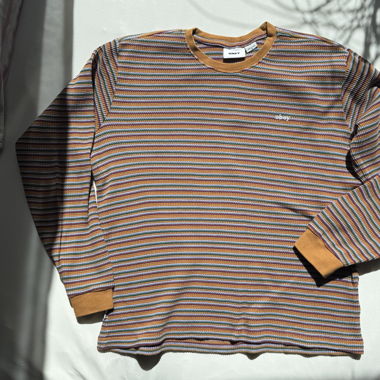 Gestreifter Obey Sweater