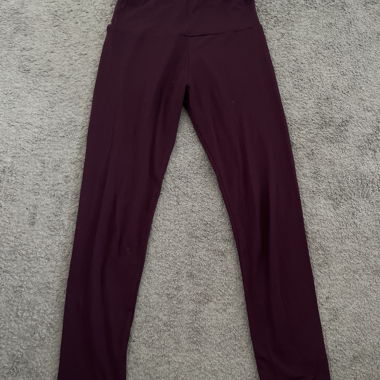 Burgundy Leggings