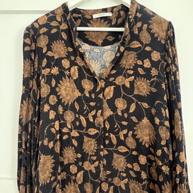 Camicia/blusa con bottoni floreale di Bar