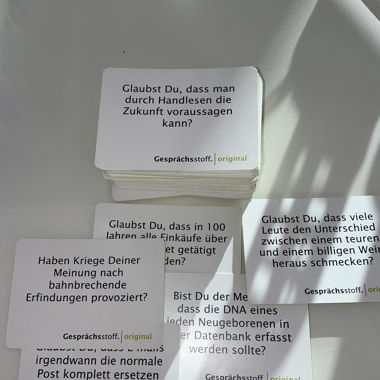 Kartenspiel Gesprächsstoff