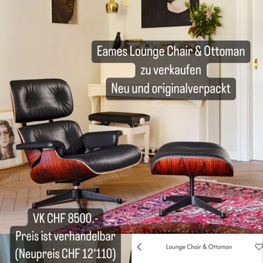 Eames Lounge Chair & Ottoman
