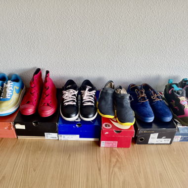 Collection exceptionnelle de sneakers lot complet