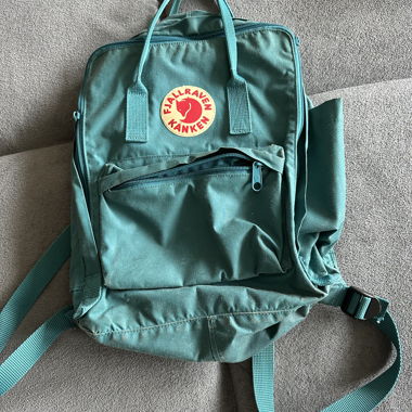 Fjällräven Kanken green/blue backpack