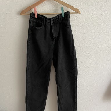 Jeans Vibe&Rant, Taglia 5 (W27), Denim Nero