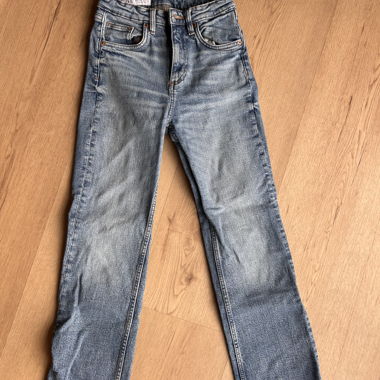 Zara - Jeans grigio a zampa