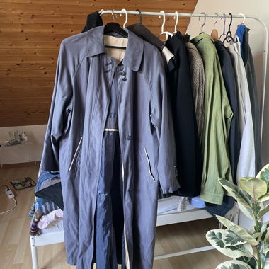 vintage trench coat