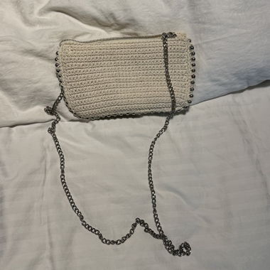 Zara Crochet Crossbody Bag