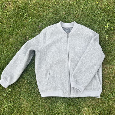 Giacca grigia con zip Mathilde