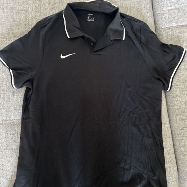 Nike Poloshirt schwarz