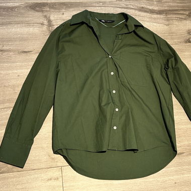 Chemise verte