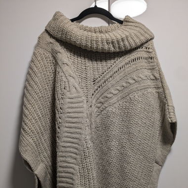 Kuscheliger Poncho