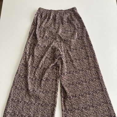 Leoprint leichte Stoffhose
