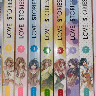 Love Stories Manga 1-7 en bon état