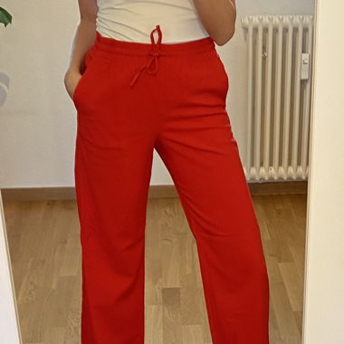 Red Arket Pants