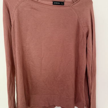 Maglione rosa antico