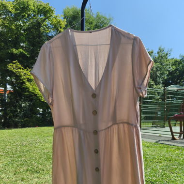 Robe beige été