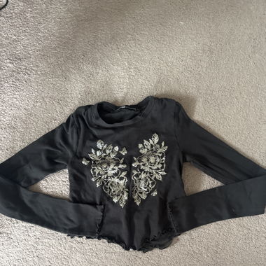 Long arm Croptop