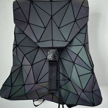 Sac à dos lumineux géométrique