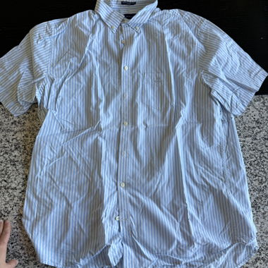 Chemise rayee a manches courtes - GANT