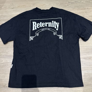 T-shirt noir Reternity