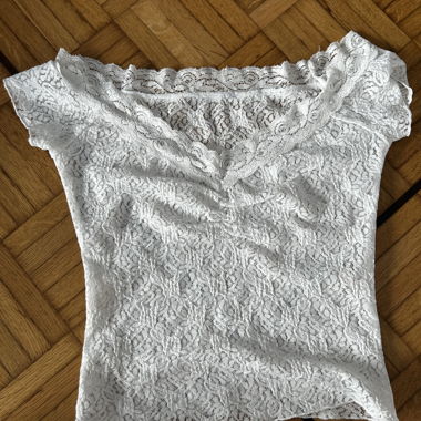 White Lace Top