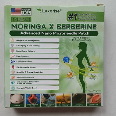 Moringa X Berberine Weight Loss Patches