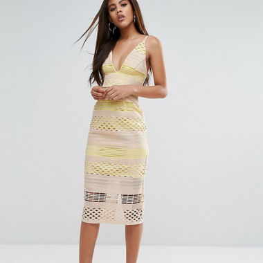 Robe midi estivale ASOS, taille 36 (S), neuve